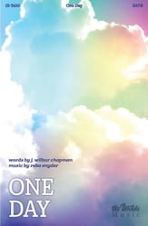 One Day SATB choral sheet music cover